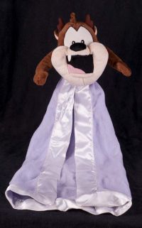 Looney Tunes Baby Taz Tazmanian Devil Warner Bros. Plush Lovey Security